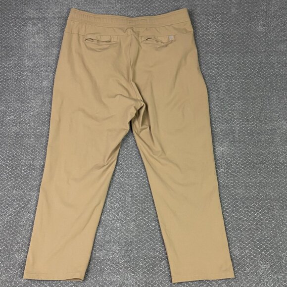 Public Rec Joggers Men's 40 x 28 Fits 39 x 27 Khaki Tan All Day Everyday Gym - Picture 4 of 15